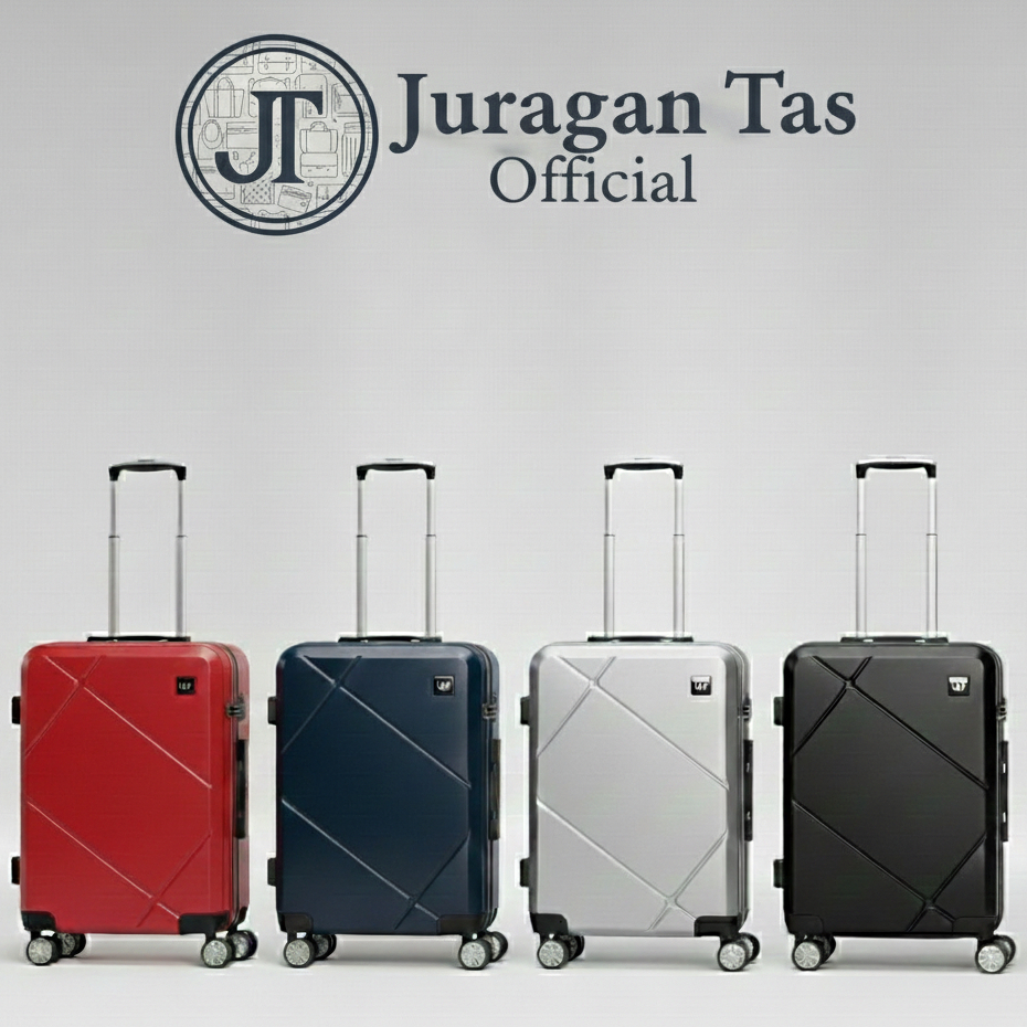 [JURAGAN TAS] KOPER ABS KOPER FIBER KOPER POLO KOPER PLASTIK TEBAL ANTI PECAH 20IN 24IN ORIGINAL