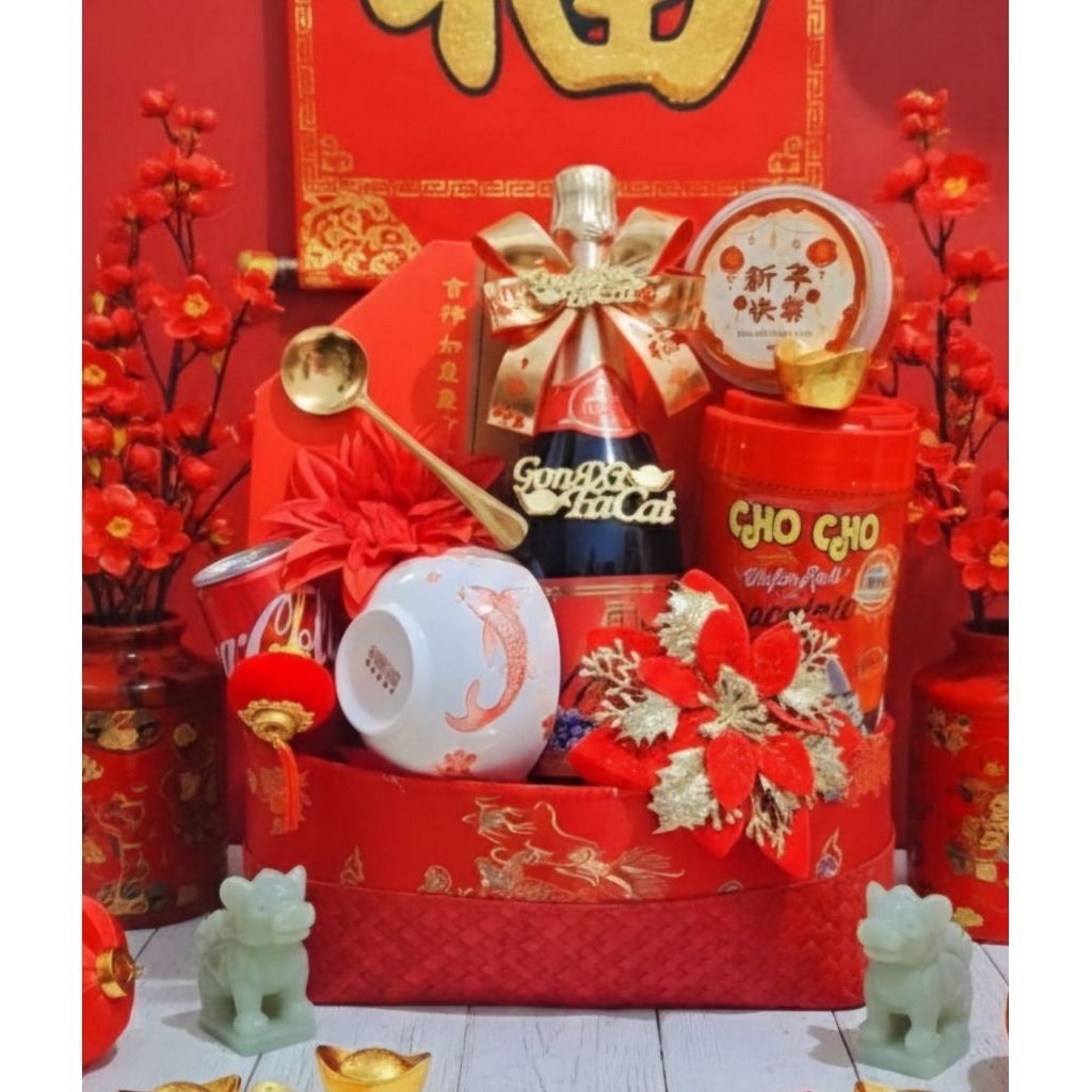 hampers imlek premium/parcel imlek mewah murah/parcel tahun baru china/hampers chinese new year mura