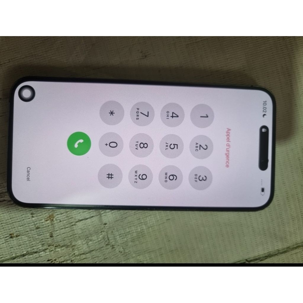 HP only iphone 14 PM 128 Bahan bypass minus icloud pascode Dan Backglas retak