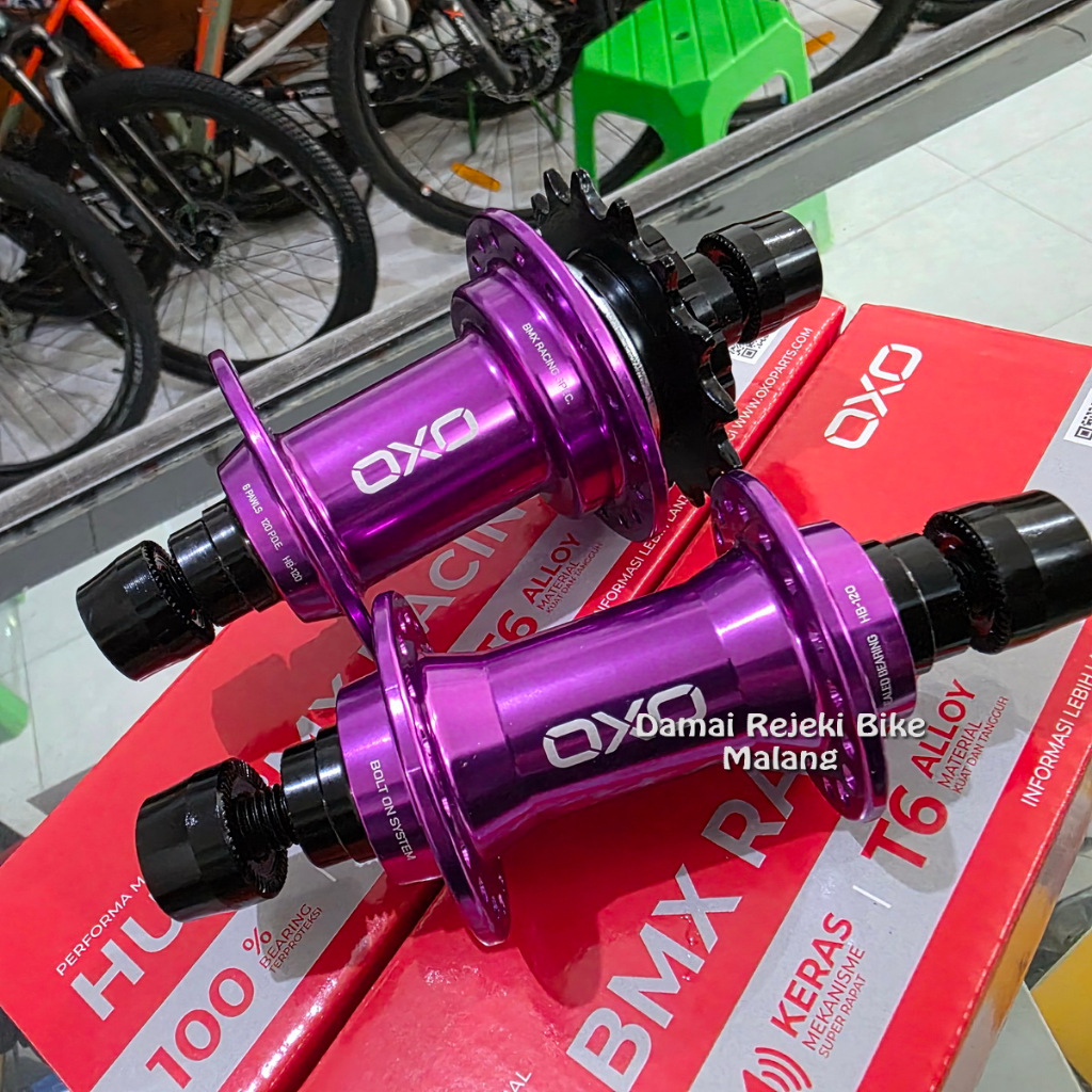 Hub - Freehub BMX Race OXO HB-120 36H - hub depan belakang