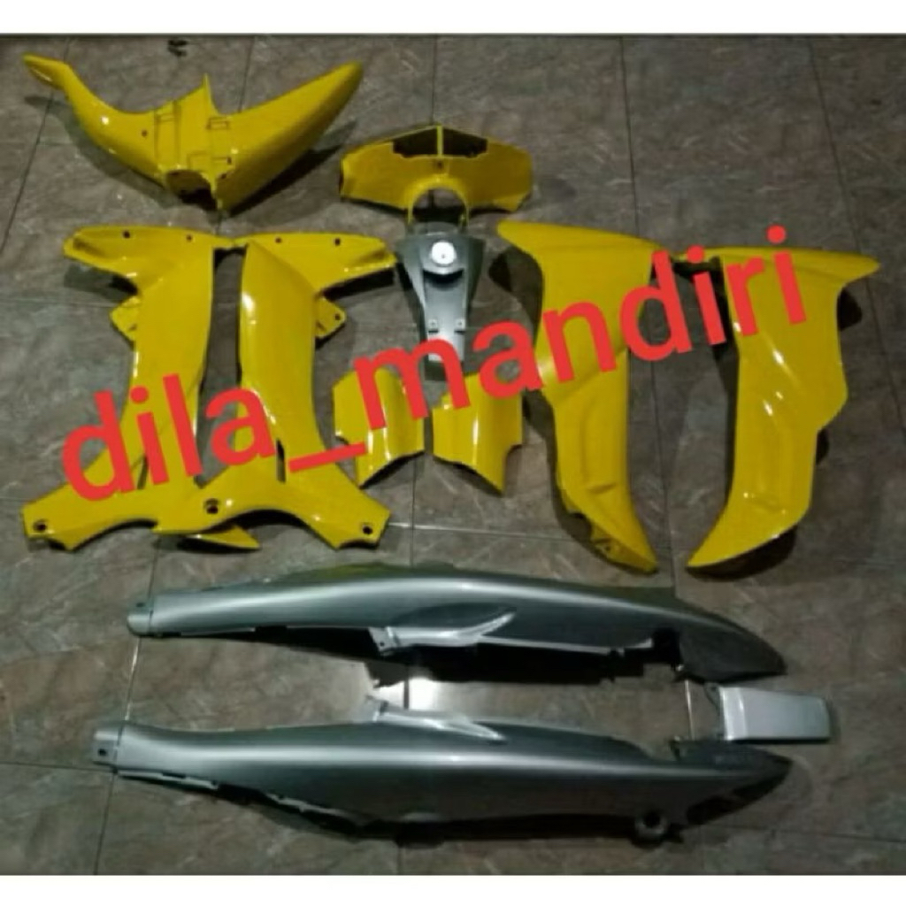 Full set body halus jupiter z cw / jupiter z lama biru putih / silver orange  / merah hitam ready al