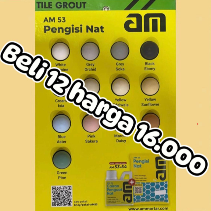 Am53 Pengisi Celah Keramik Tile Grout