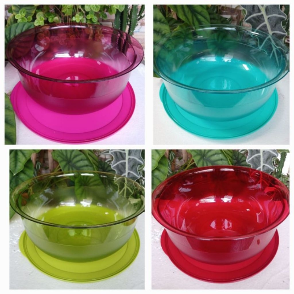 Tupperware Table Collection 6L / crystal cantik wadah es buah , nasi , SOP sup serbaguna