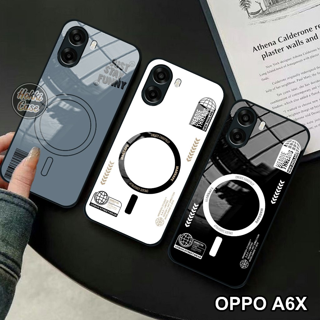 Case Oppo A6X - Softcase Glass Oppo A6X - Casing Oppo A6X - Silikon Oppo A6X - Kesing Hp Oppo A6X - 