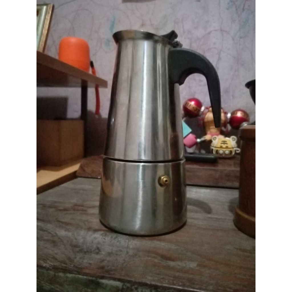 moka pot stainless 600ml