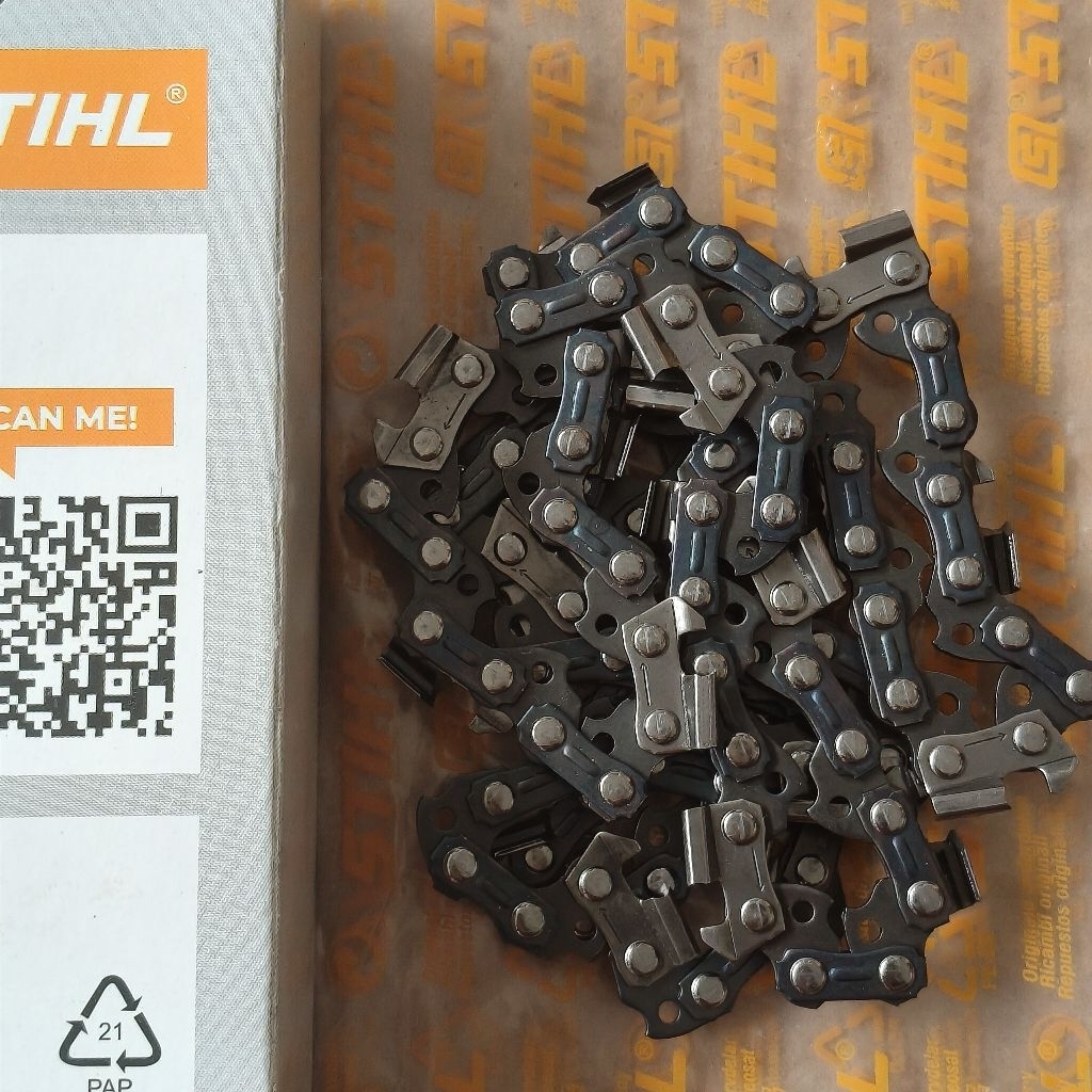 rantai potong chainsaw 16inch 27T 3/8 type bar ms180 27mata