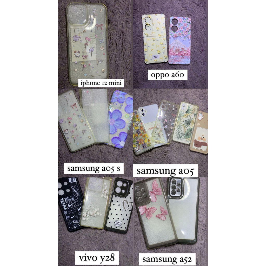 casing hp samsung opoo vivo iphone 5ribu semua