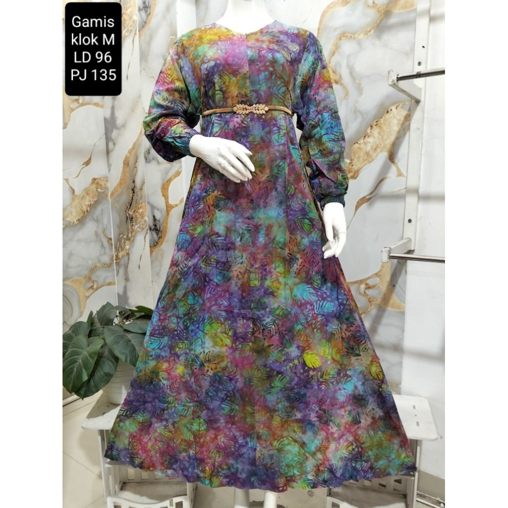 Kinanthi / Gamis Kinanthi Klok / Kinanthi Batik Nusantara