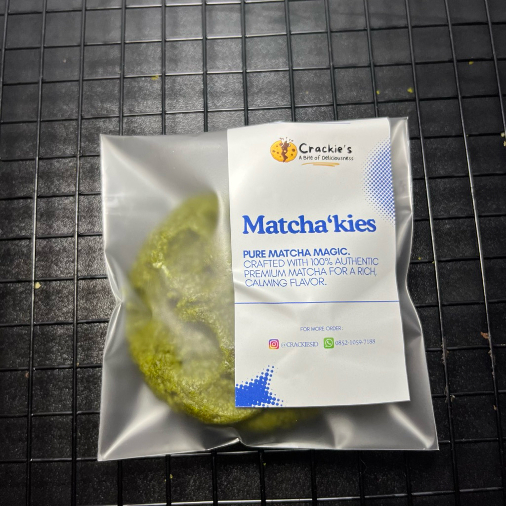 Soft Cookies // Matcha’kies original Crackies