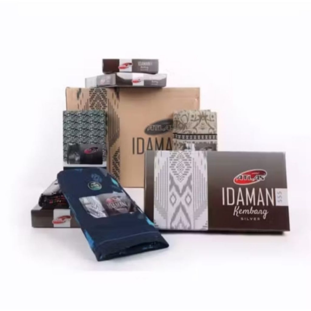 Sarung Atlas Idaman Kembang 555