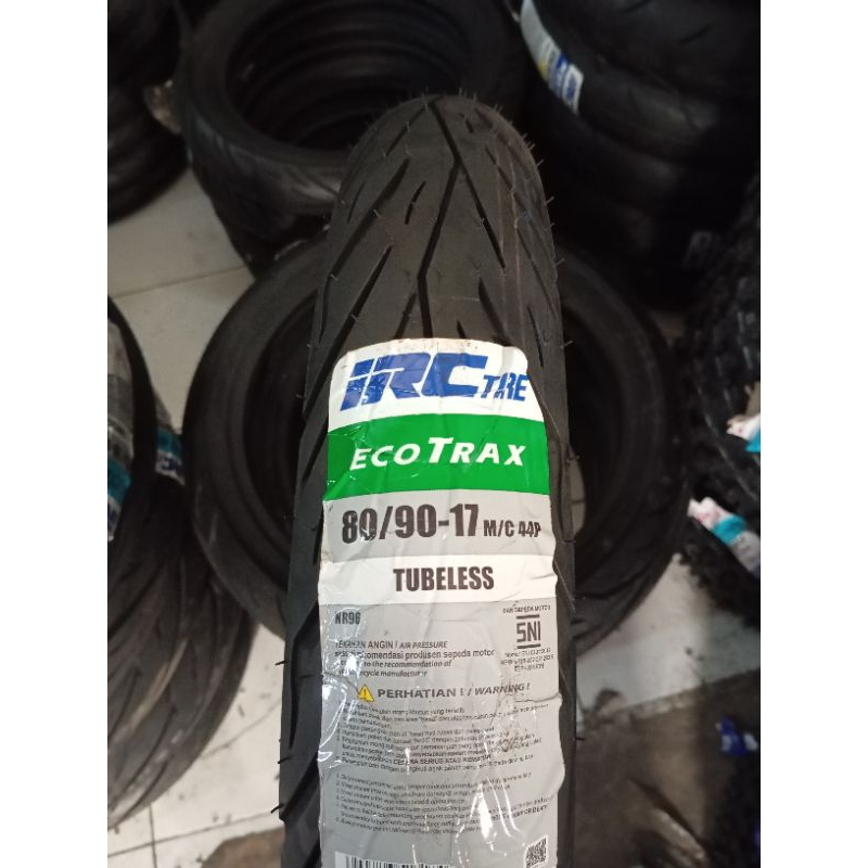 Ban Luar Tubeless  80/90-17 90/90-17 IRC Tire Ecotrack Ban Luar tubeless Ring 17 ban 80/90-17 90/90-