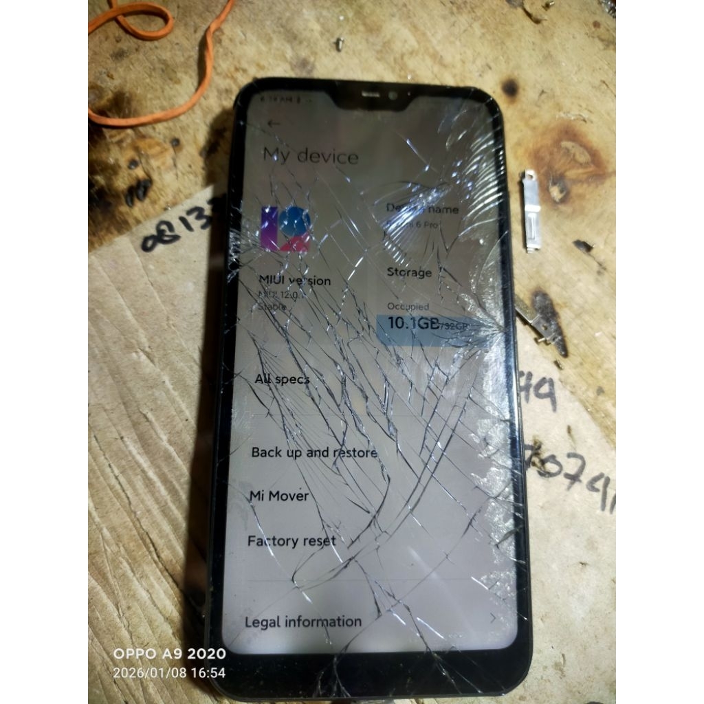 MESIN XIAOMI REDMI 6 PRO RAM 4/32 NORMAL JAYA