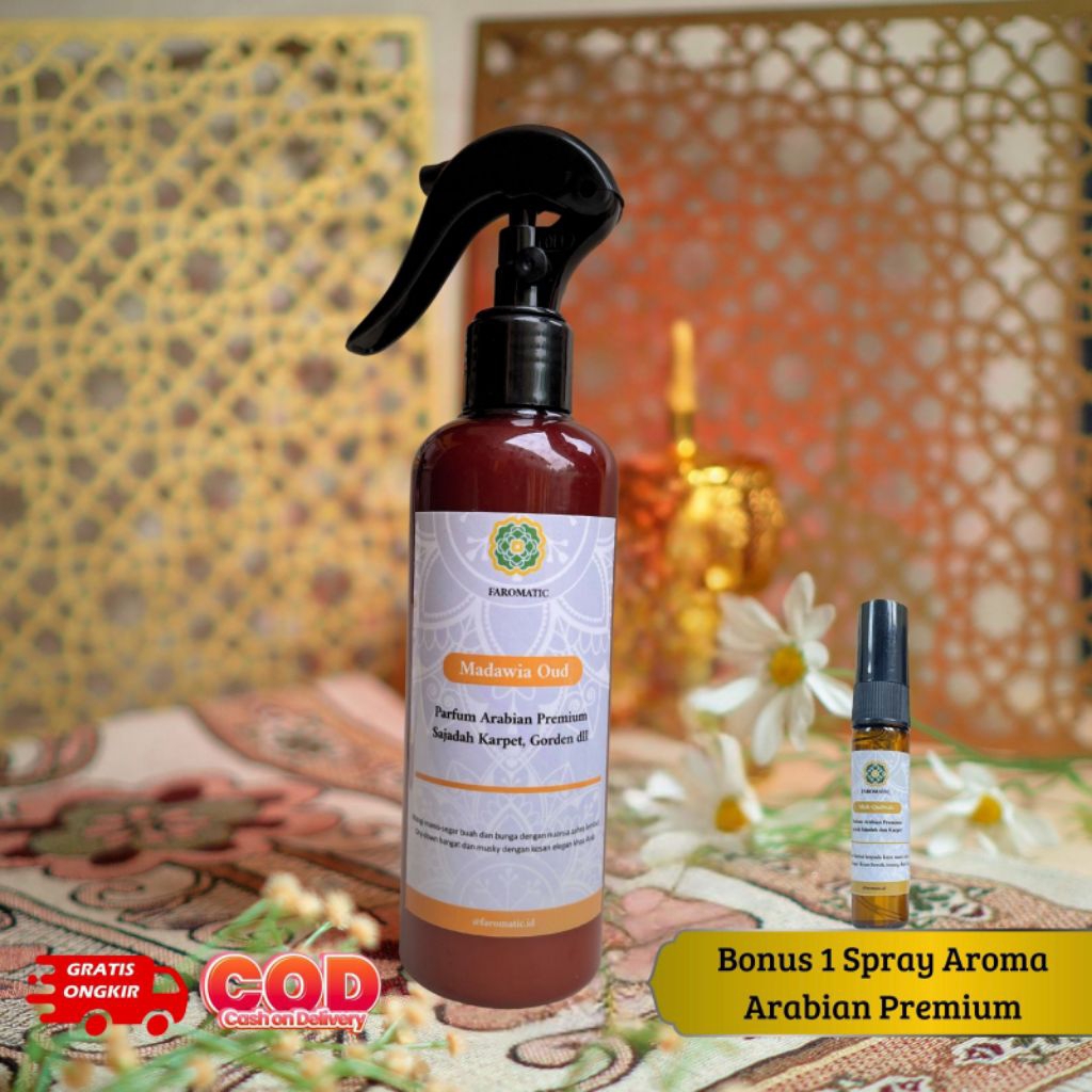 Parfum pewangi sajadah karpet, Mushola Rumah Arabian Premium