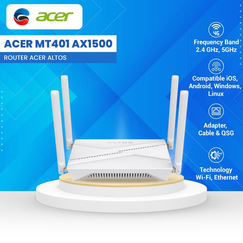 ACER Router Altos MT401 AX1500