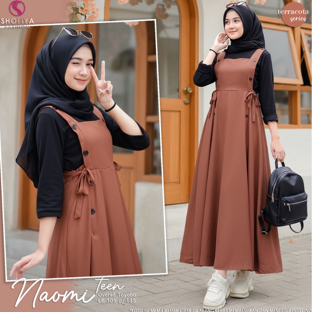 [NEW] GAMIS SET NAOMI & NADINE DRESS BY SHOFIYA // FASHION MUSLIM KEKINIAN