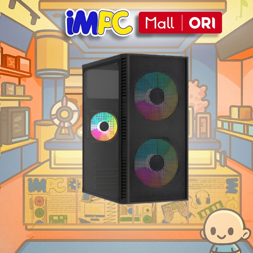 VENOMRX AVALON M-ATX Acrylic Side Panel Case