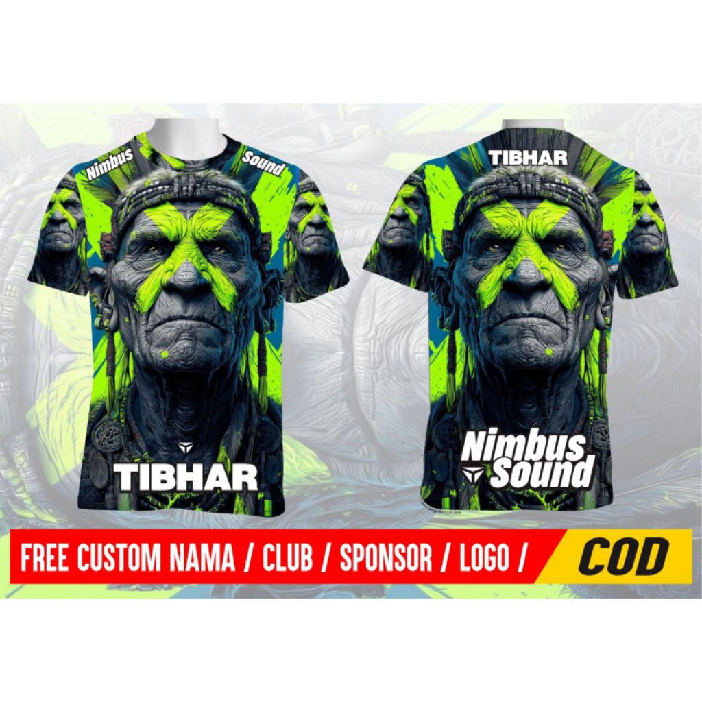 KAOS JERSEY PINGPONG TIBHAR NIMBUS SOUND