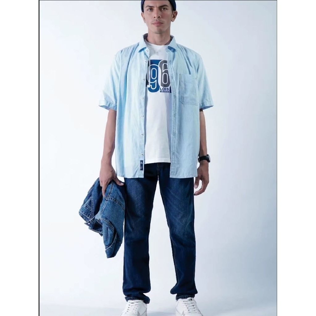 Celana Jeans Slim Fit 100% Original merek Lois Jeans