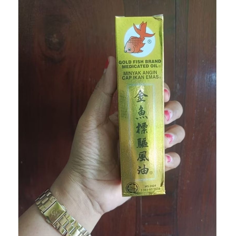 Minyak angin cap ikan mas Ori malaysia 52ml