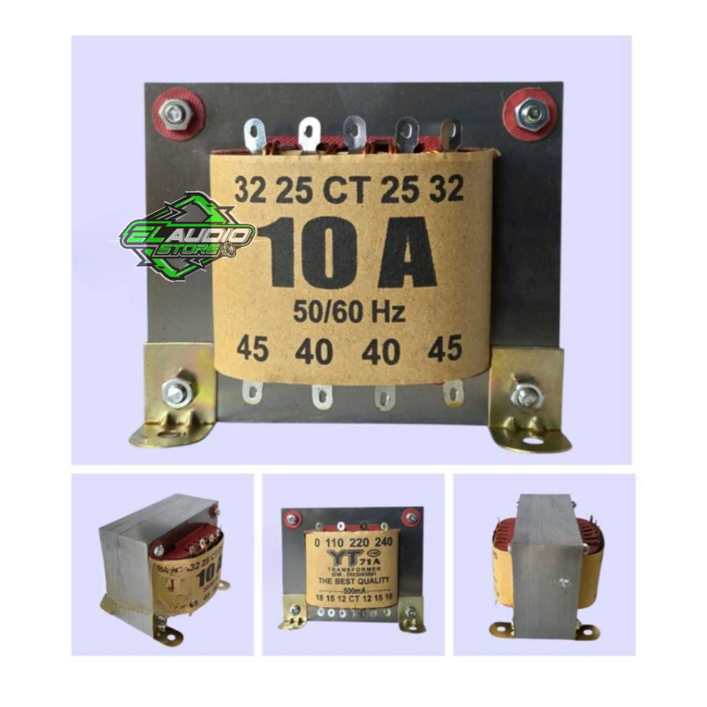 Travo Murni 10A BELL / Trafo 10 Amper Besar CT 45V Tembaga Asli