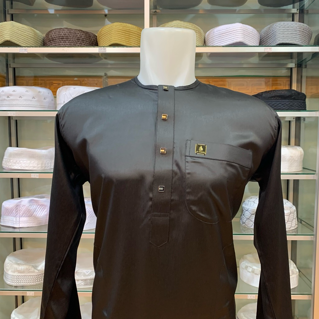 koko saudi al ridho kerah oblong lengan panjang terbaru bahan saudi korea import premium