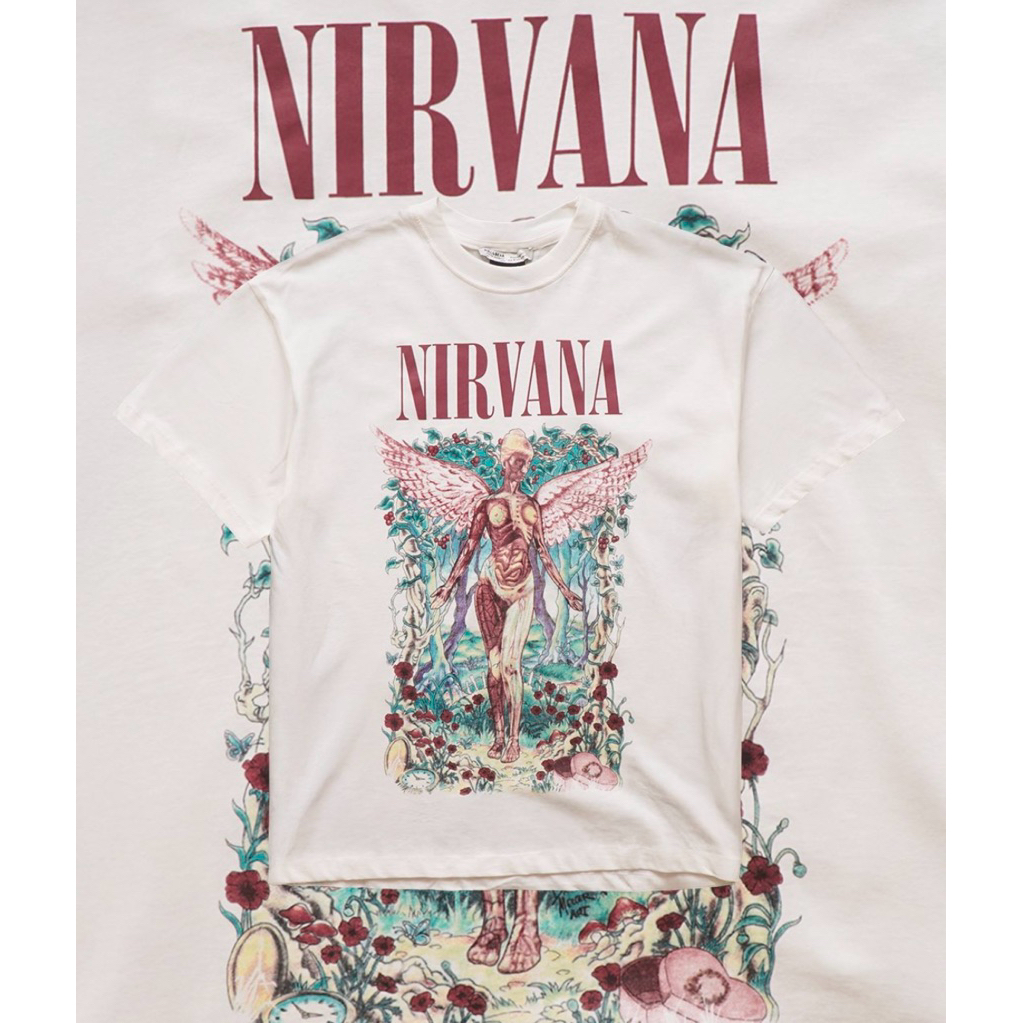 [ORIGINAL] Tshirt Nirvana PnB | Basic tee unisex | Tshirt pria nirvana | kaos pria | Atasan kaos | A