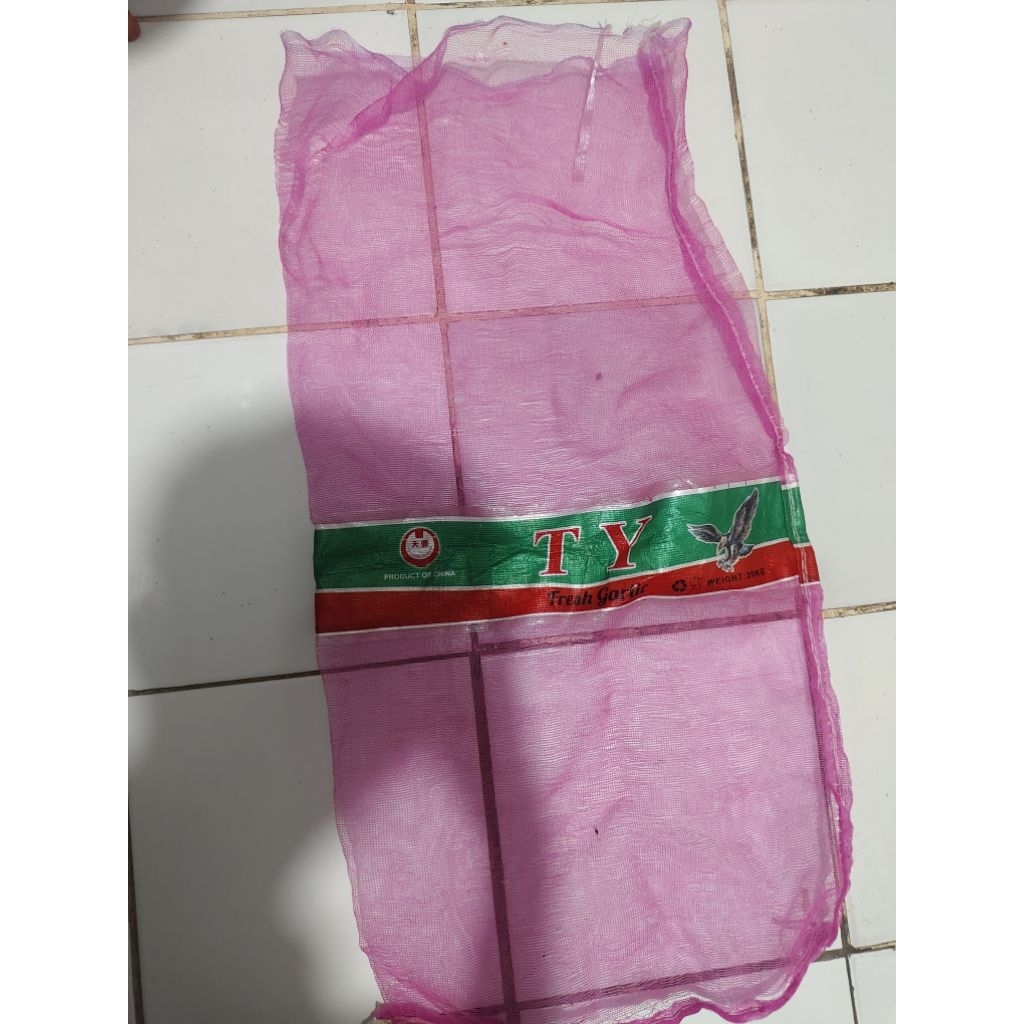 Karung Jaring Bawang Bekas Kapasitas 20KG Bawang