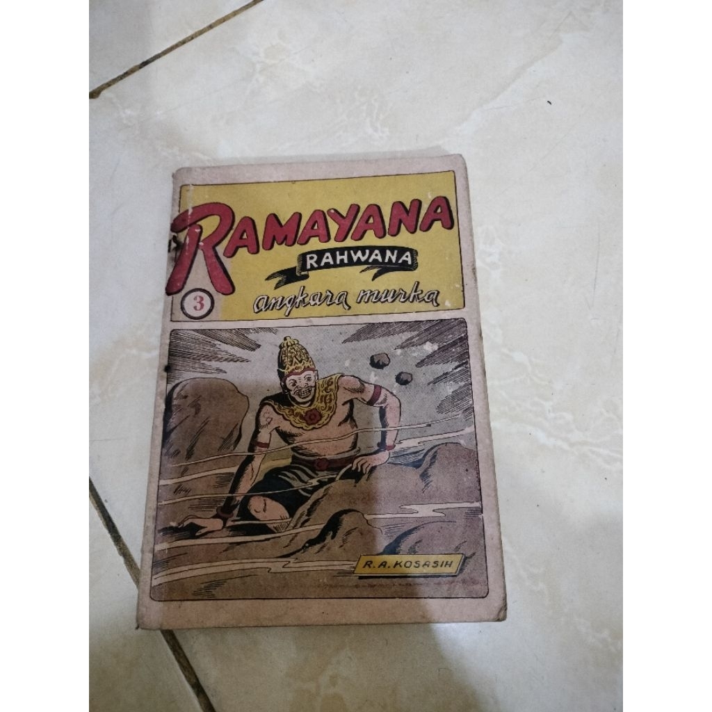 Komik Lawas R.A Kosasih - Ramayana 3 : Rahwana "Angkara Murka"