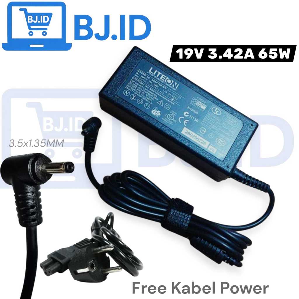 Charger Axioo Mybook pro H5 H6 H7 Adaptor Mybook pro G5 F3 19V 3.42A