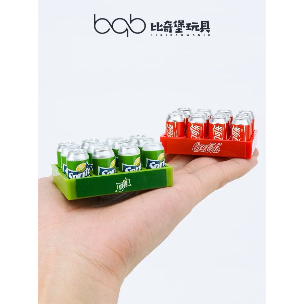 Miniature Minuman Kaleng + Rak