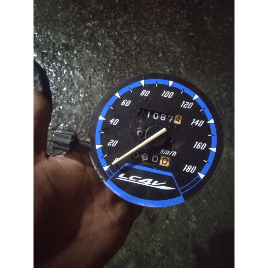 Speedometer Vixion Km Amper Bensin Rpm Original Second
