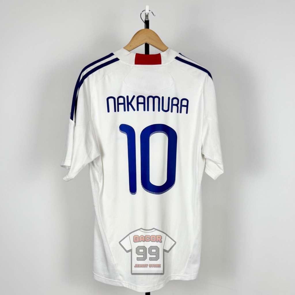 Japan 10/11 Away Jersey Original - Size L - NNS Nakamura 10