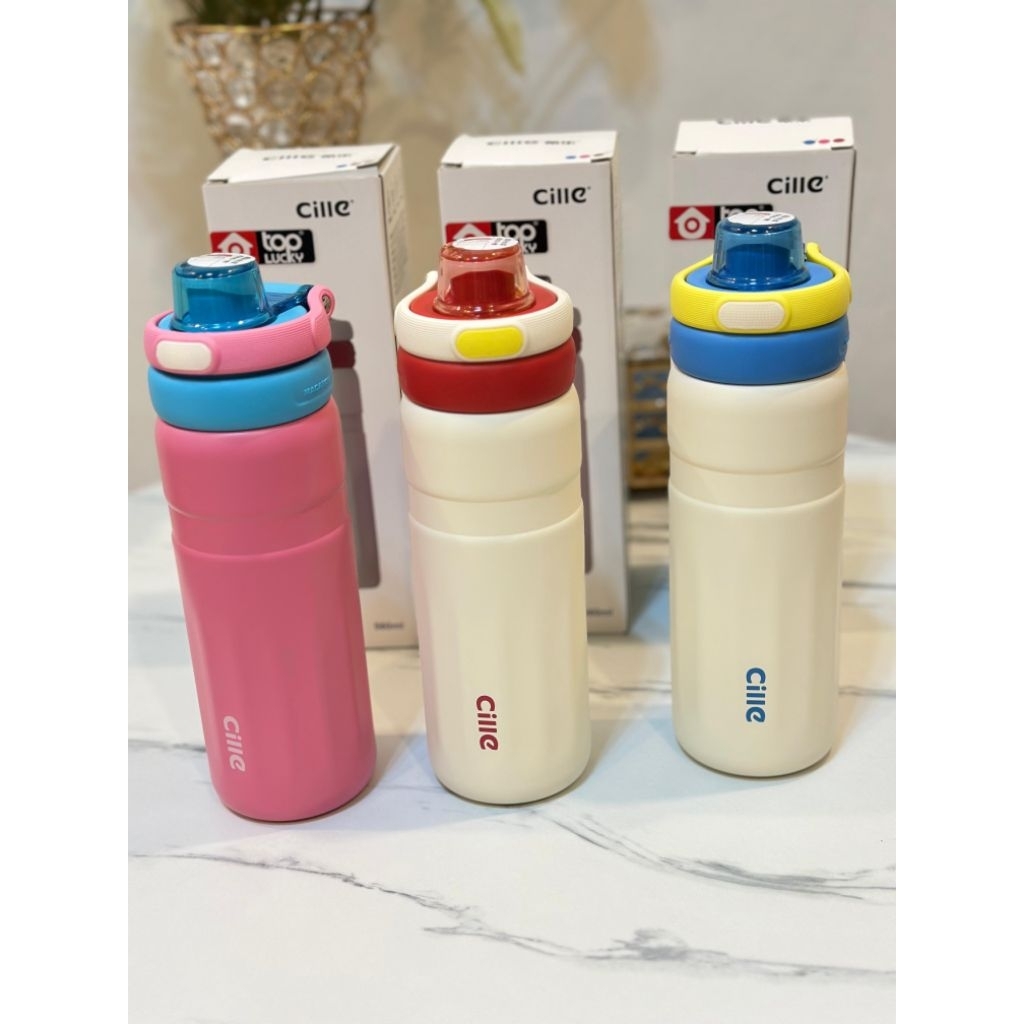 TUMBLER BOTOL MINUM STAINLESS CILLE XB - 25108560ML