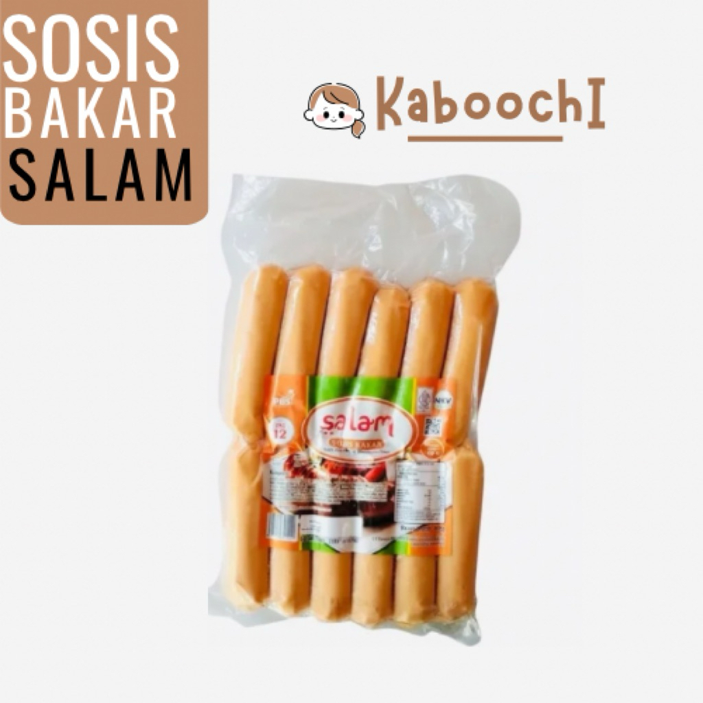 SALAM Sosis Bakar isi 12 / Sosis Salam Bakar 500gr