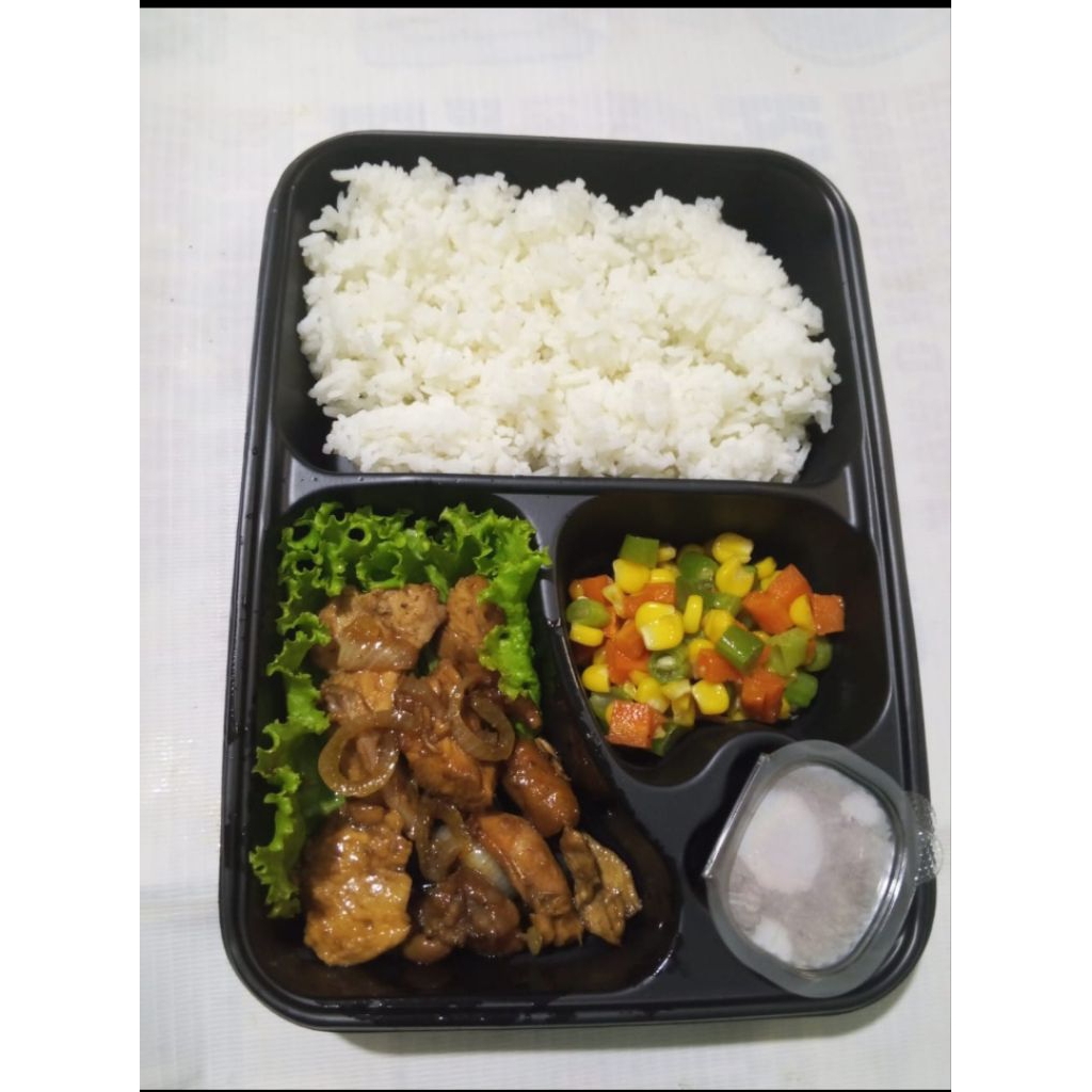 Nasi box chicken teriyaki