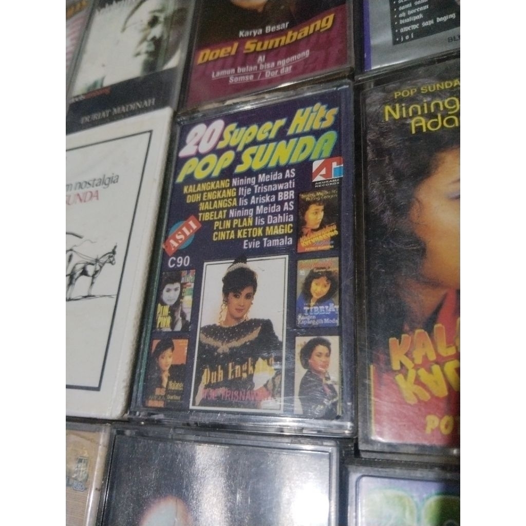 kaset pita 20 super hits pop sunda & nostalgia pop sunda sepaket