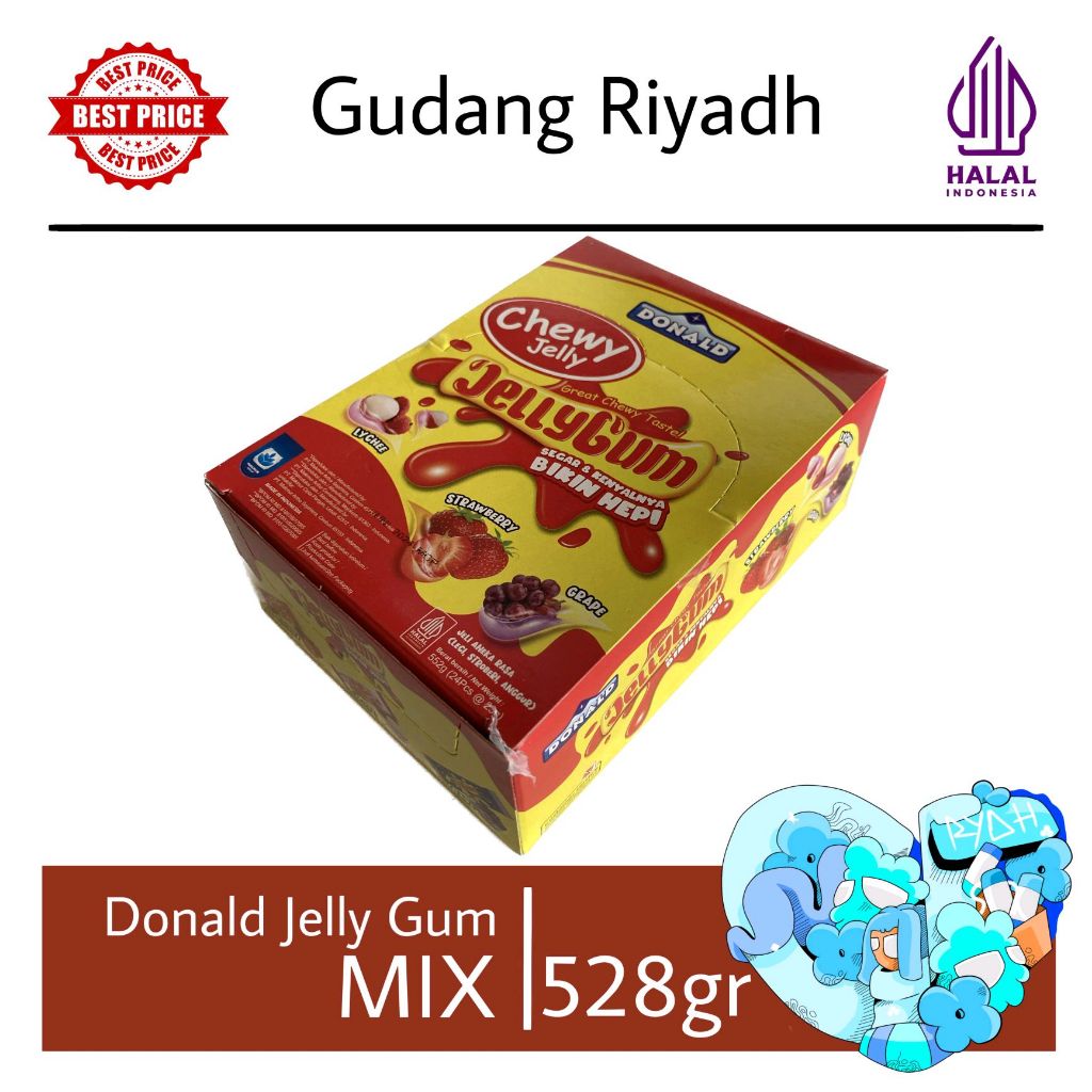 Jelly Aneka Rasa Donald JellyGum
