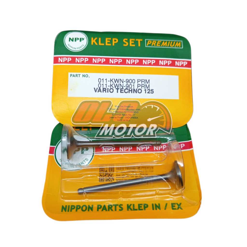 KLEP SET NPP VARIO TECHNO 125 VARIO 125 LED OLD NEW payung klep