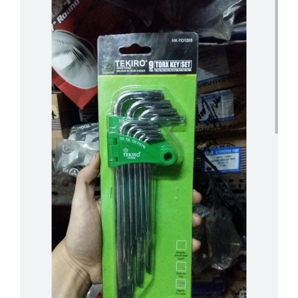 Kunci L Bintang Tekiro Set Lengkap