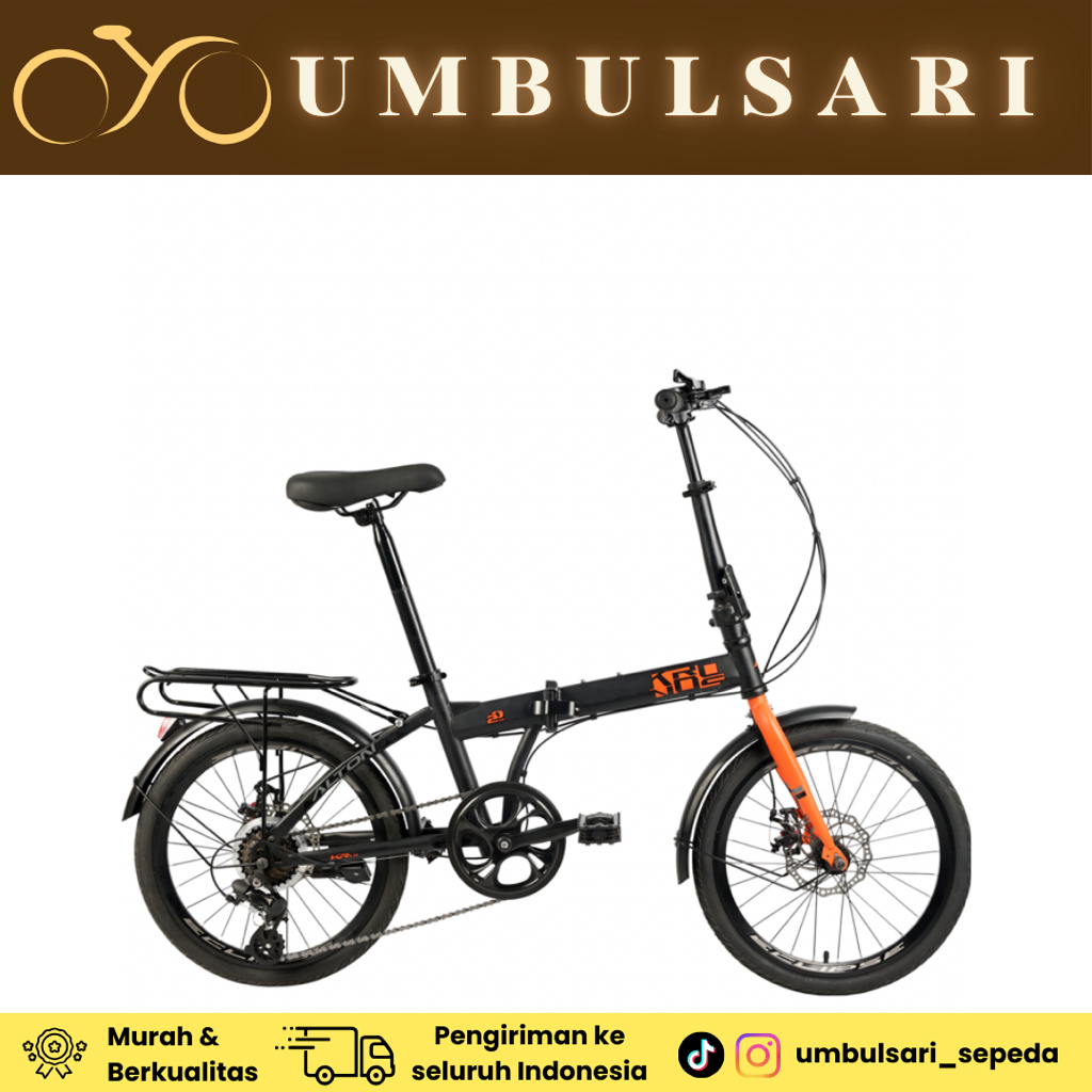 Sepeda Lipat Dewasa ELEMENT 16-20"inch ALTON Kronos 1.0 7Speed
