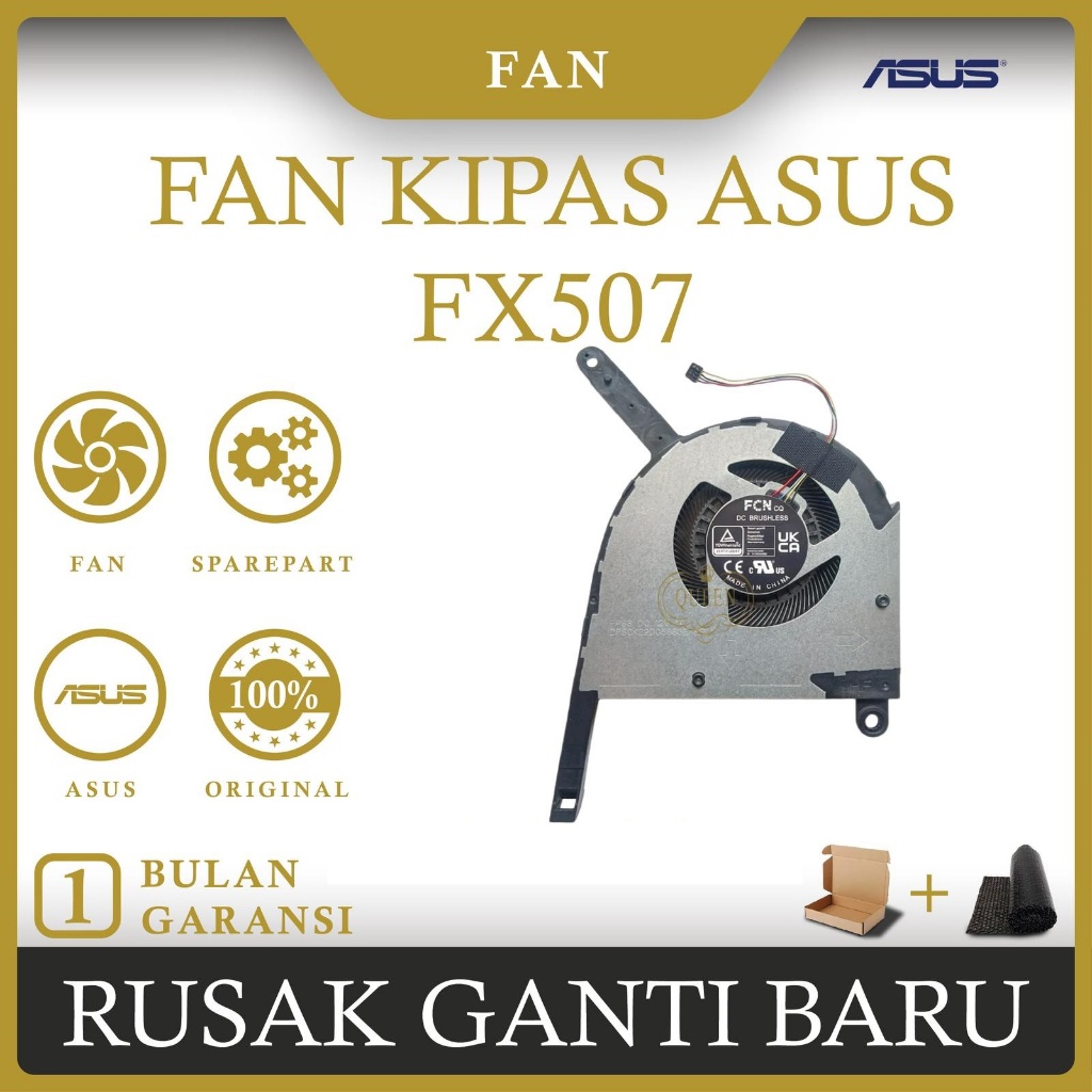 FAN KIPAS LAPTOP ASUS TUF Gaming F15 FX507 FX507ZE FX507ZM (CPU)