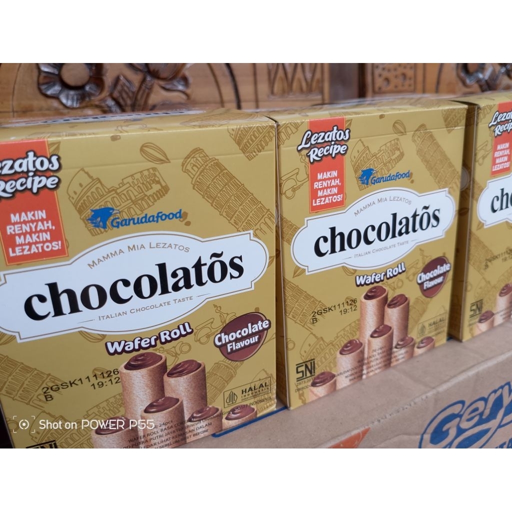 Chocolatos roll 1 dus isi 12 box