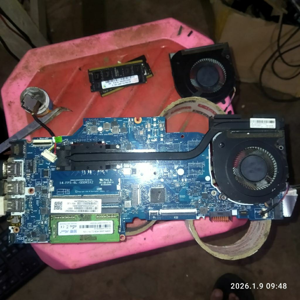 motherboard mobo mesin hp 14-cm000 amd ryxzen minus