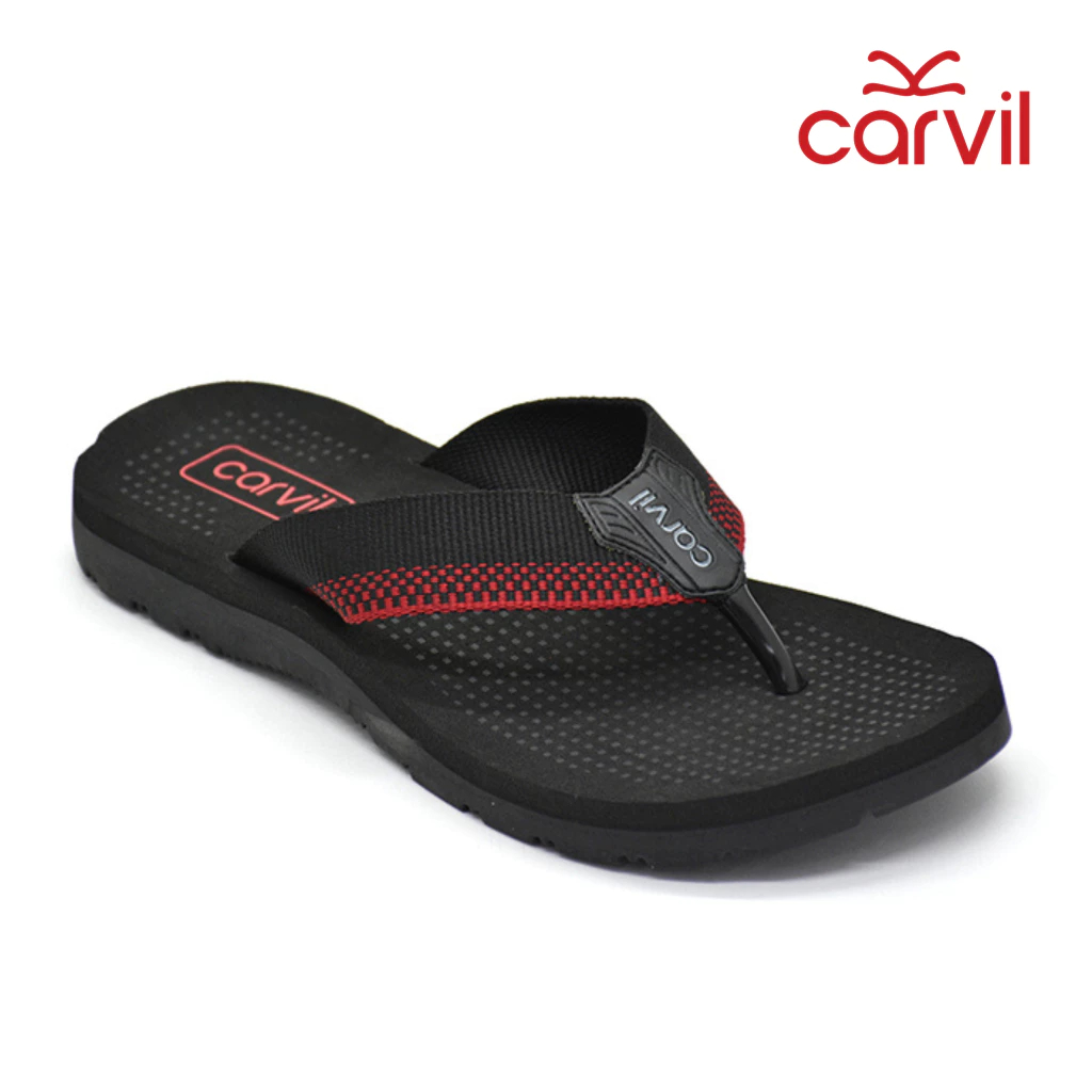 Carvil Sandal Pria Tevez Kulit Sintetis Size 38 - 43