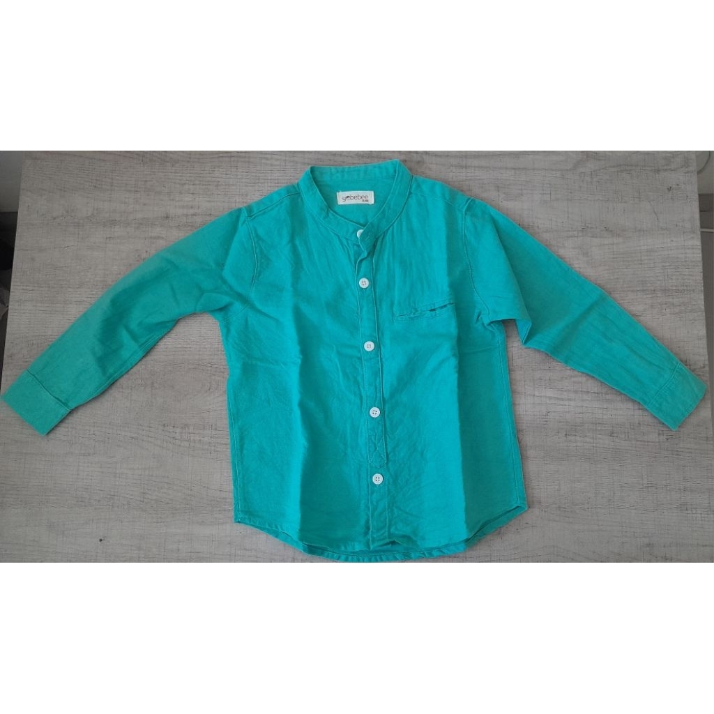 Preloved - Kemeja Koko Lebaran Anak dan Ayah
