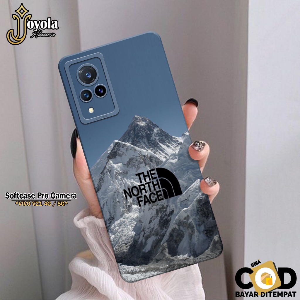 JOYOLA Case VIVO V21 4G/5G - Fahion Case Branded - Softcase VIVO V21 4G/5G - Pro Camera - Casing VIV