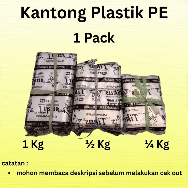 Kantong Plastik PE Tikus Hitam