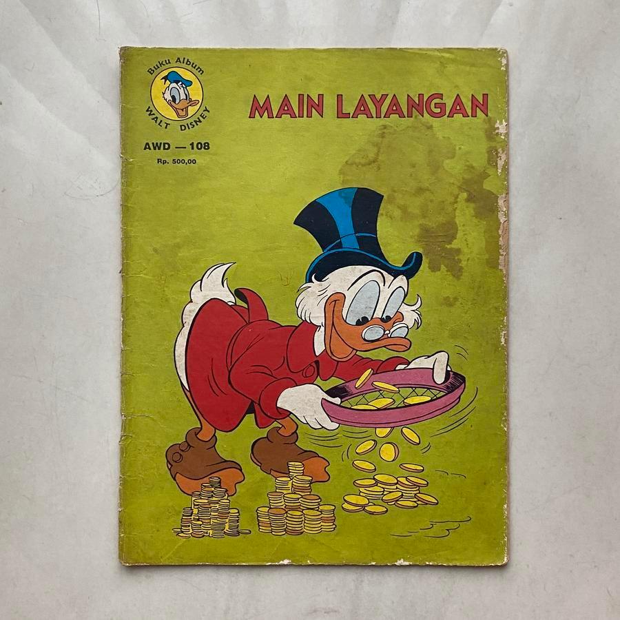 Komik Langka Donal Bebek Main Layangan #108