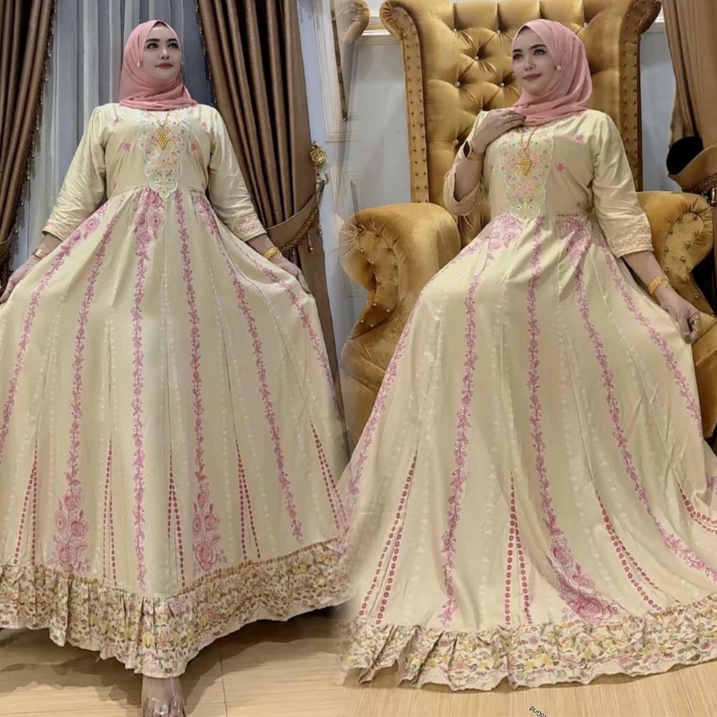 Gamis Hindi Vanesa terbaru