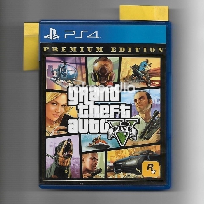GTA V / GTA 5 PS 4 - Kaset PS BD  grand theft auto V  PS4